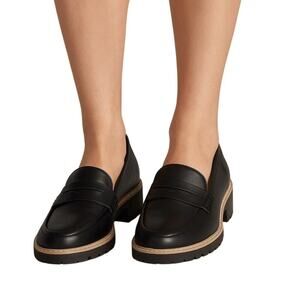 DV Dolce Vita Crisp Loafers Black 10
